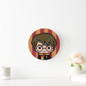 Harry Potter Cartoon Art Runde Wanduhr (Zuhause)