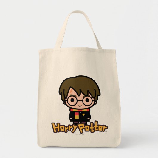 Harry Potter Cartoon Art Tragetasche (Vorne)
