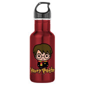 Harry Potter Cartoon Art Trinkflasche (Vorderseite)