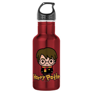 Harry Potter Cartoon Art Trinkflasche