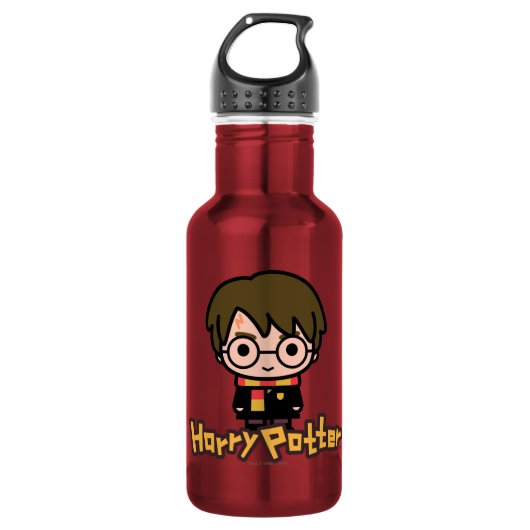 Harry Potter Cartoon Art Trinkflasche (Vorderseite)