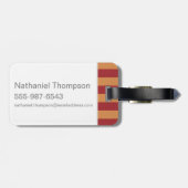 Harry Potter Cartoon Charakter Kunst Gepäckanhänger (Rückseite horizontal)