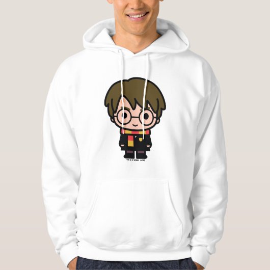 Harry Potter Cartoon Charakter Kunst Hoodie (Vorderseite)