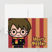 Harry Potter Cartoon Charakter Kunst Postkarte (Vorne/Hinten)