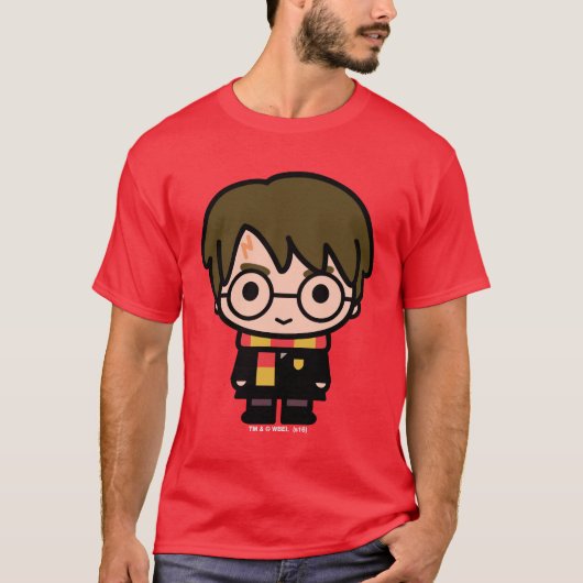 Harry Potter Cartoon-Charakter-Kunst T-Shirt (Vorderseite)