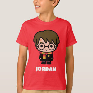 Harry Potter Cartoon-Charakter-Kunst T-Shirt