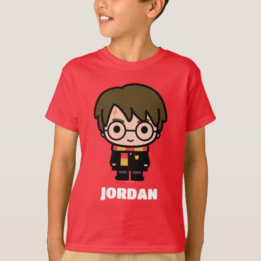 Harry Potter Cartoon-Charakter-Kunst T-Shirt (Vorderseite)