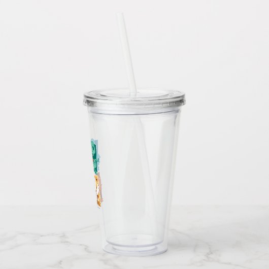 HARRY POTTER™ | CARTOON HOGWARTS™ HOUSTS™ ACRYLTRINKBECHER (Links)