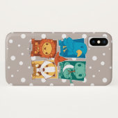 HARRY POTTER™ | CARTOON HOGWARTS™ HOUSTS™ Case-Mate iPhone HÜLLE (Rückseite (Horizontal))