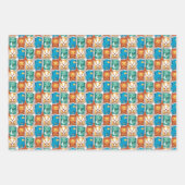 HARRY POTTER™ | CARTOON HOGWARTS™ HOUSTS™ GESCHENKPAPIER SET (Vorderseite 3)