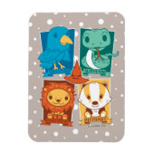 HARRY POTTER™ | CARTOON HOGWARTS™ HOUSTS™ MAGNET (Vertikal)