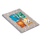 HARRY POTTER™ | CARTOON HOGWARTS™ HOUSTS™ NOTIZBLOCK (Rechte Seite)