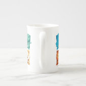 HARRY POTTER™ | CARTOON HOGWARTS™ HOUSTS™ PORZELLANTASSE (Rückseite)