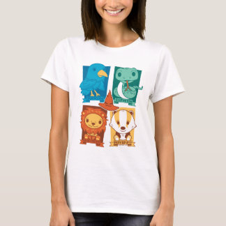 HARRY POTTER™ | CARTOON HOGWARTS™ HOUSTS™ T-Shirt