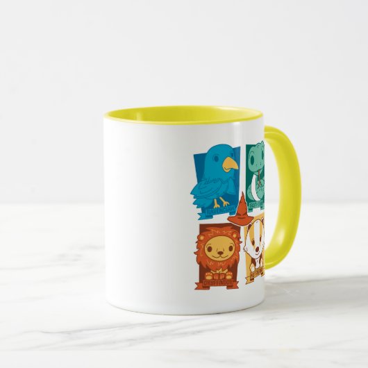 HARRY POTTER™ | CARTOON HOGWARTS™ HOUSTS™ TASSE (VorderseiteRechts)