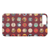 Harry Potter Cartoon Icons Muster Case-Mate iPhone Hülle (Rückseite (Horizontal))