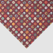 Harry Potter Cartoon Icons Muster Seidenpapier (Ausschnitt)