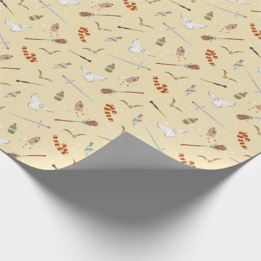 Harry Potter Cartoon Pattern Geschenkpapier (Ecke)