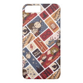 Harry Potter Cartoon Scenes Pattern Case-Mate iPhone Hülle (Rückseite)