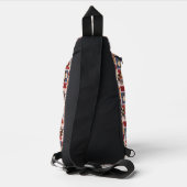 Harry Potter Cartoon Scenes Pattern Crossbody Bag (Rückseite)