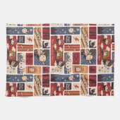 Harry Potter Cartoon Scenes Pattern Geschirrtuch (Horizontal)