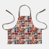 Harry Potter Cartoon Scenes Pattern Schürze (Vorderseite)