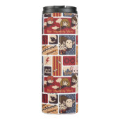 Harry Potter Cartoon Scenes Pattern Thermosbecher (Rückseite)