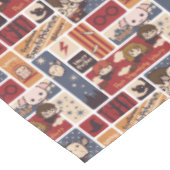 Harry Potter Cartoon Scenes Pattern Tischdecke (Schrägansicht)
