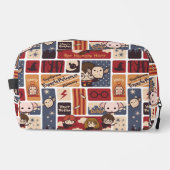 Harry Potter Cartoon Scenes Pattern Waschbeutel (Vorderseite)