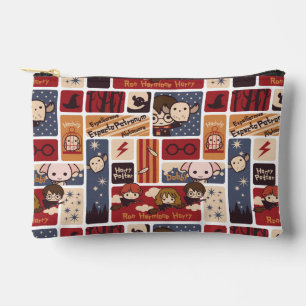 Harry Potter Cartoon Scenes Pattern Zubehörtasche