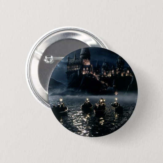 Harry Potter Castle | Ankunft in Hogwarts Button (Vorne & Hinten)
