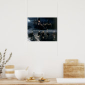 Harry Potter Castle | Ankunft in Hogwarts Poster (Küche)