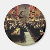 Harry Potter Castle | Die große Halle Magnet (Vorne)