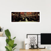 Harry Potter Castle | Die große Halle Poster (Heimbüro)
