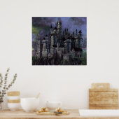 Harry Potter Castle | Großartige Hogwarts Poster (Küche)