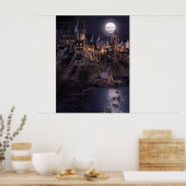 Harry Potter-Castle | großer See zu Hogwarts Poster (Küche)
