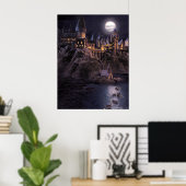 Harry Potter-Castle | großer See zu Hogwarts Poster (Heimbüro)