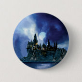 Harry Potter Castle | Hogwarts at Night Button (Vorderseite)