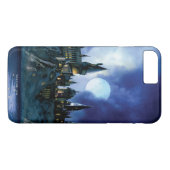 Harry Potter Castle | Hogwarts at Night Case-Mate iPhone Hülle (Rückseite (Horizontal))