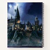 Harry Potter Castle | Moonlit Hogwarts Babydusche Notizblock (Rückseite)
