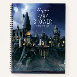 Harry Potter Castle | Moonlit Hogwarts Babydusche Notizblock
