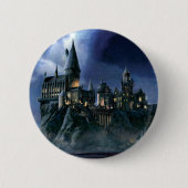 Harry Potter Castle Moonlit Hogwarts Button (Vorderseite)