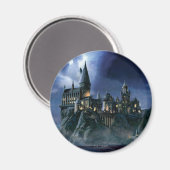 Harry Potter Castle Moonlit Hogwarts Magnet (Vorderseite/Rückseite)