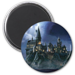 Harry Potter Castle Moonlit Hogwarts Magnet