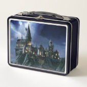 Harry Potter Castle Moonlit Hogwarts Metall Brotdose (Vorderseite)