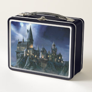 Harry Potter Castle Moonlit Hogwarts Metall Brotdose