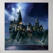 Harry Potter Castle Moonlit Hogwarts Poster (Vorne)