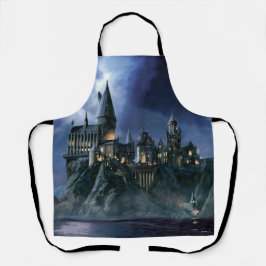Harry Potter Castle Moonlit Hogwarts Schürze