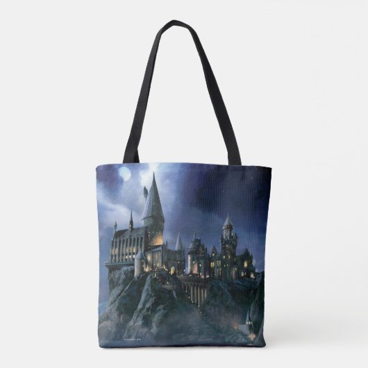 Harry Potter Castle Moonlit Hogwarts Tasche (Rückseite)