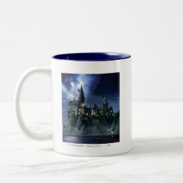 Harry Potter Castle Moonlit Hogwarts Zweifarbige Tasse